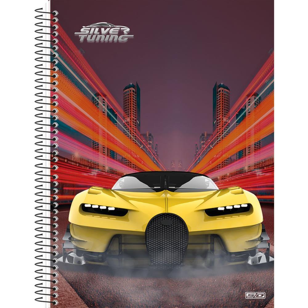 CADERNO 01X1 CAPA DURA SILVER TUNING 80F SD INOVACOES PCT.C/04