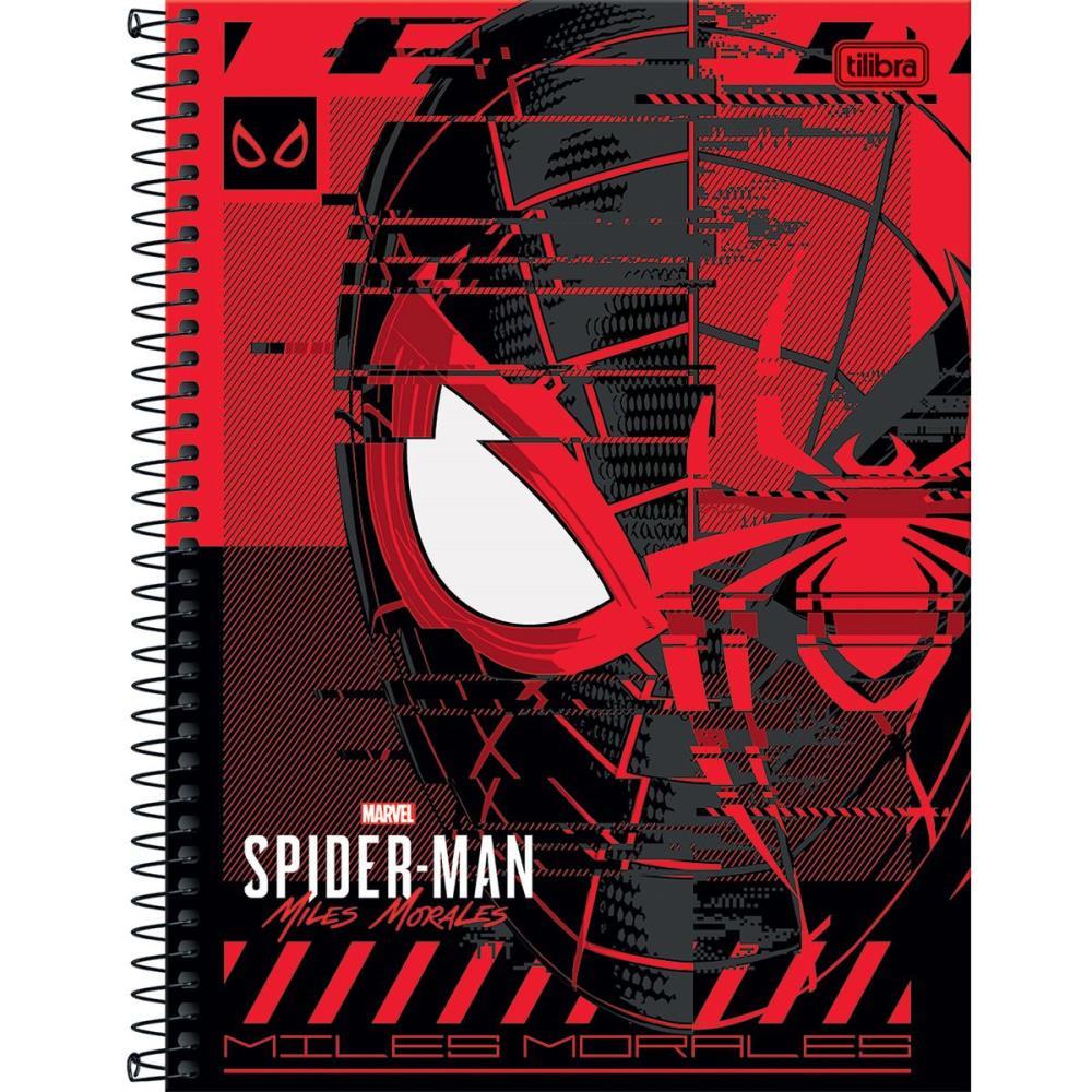 CADERNO 01X1 CAPA DURA SPIDER-MAN GAME 80FLS. TILIBRA PCT.C/04