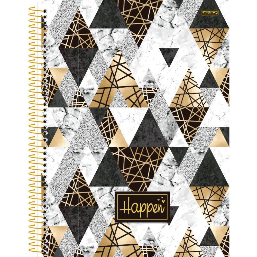 CADERNO 01X1 CP.DURA COLEGIAL HAPPEN GLITTER 80F SD INOVACOES PCT.C/04