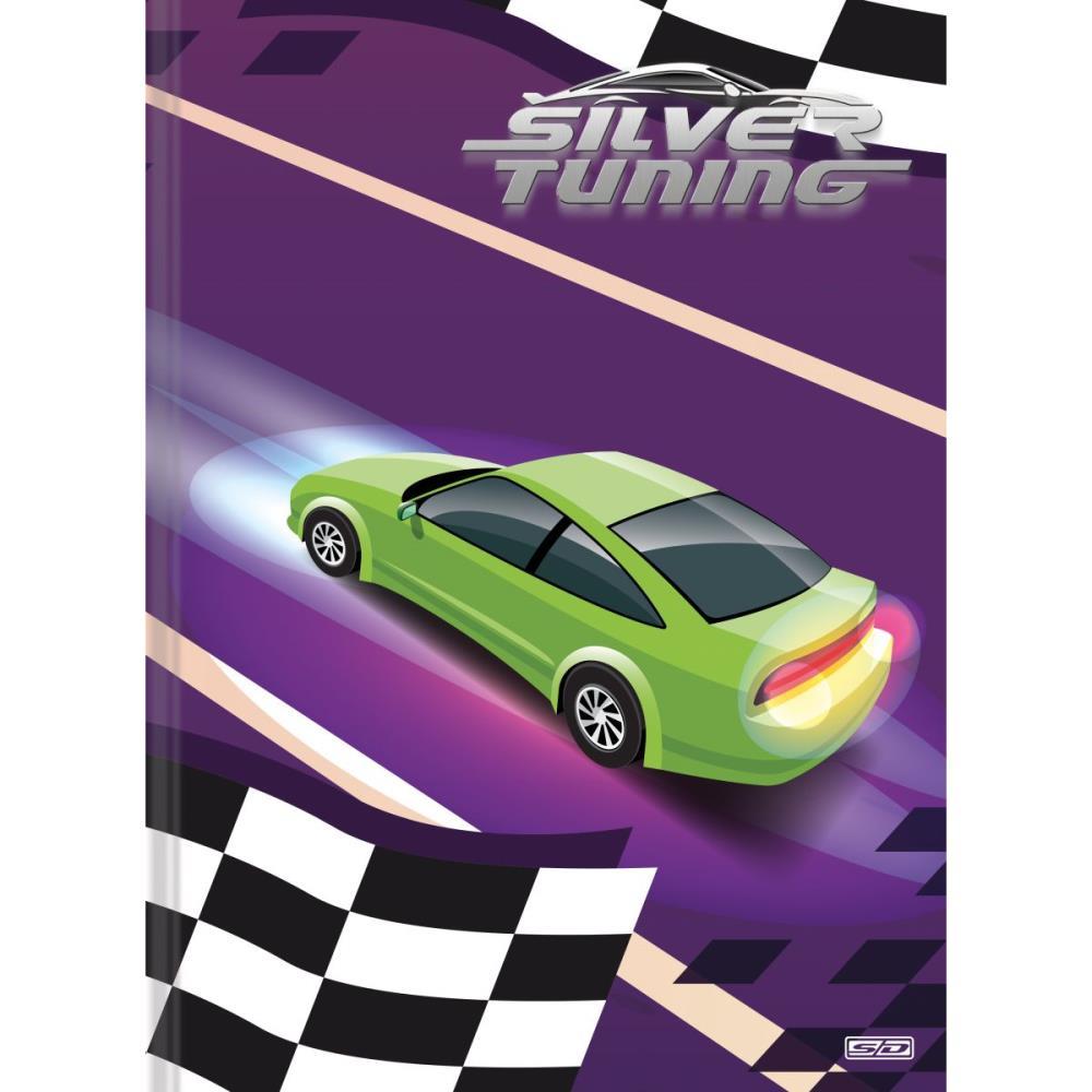CADERNO BROCHURA 1/4 CAPA DURA SILVER TUNING 80F SD INOVACOES PCT.C/05