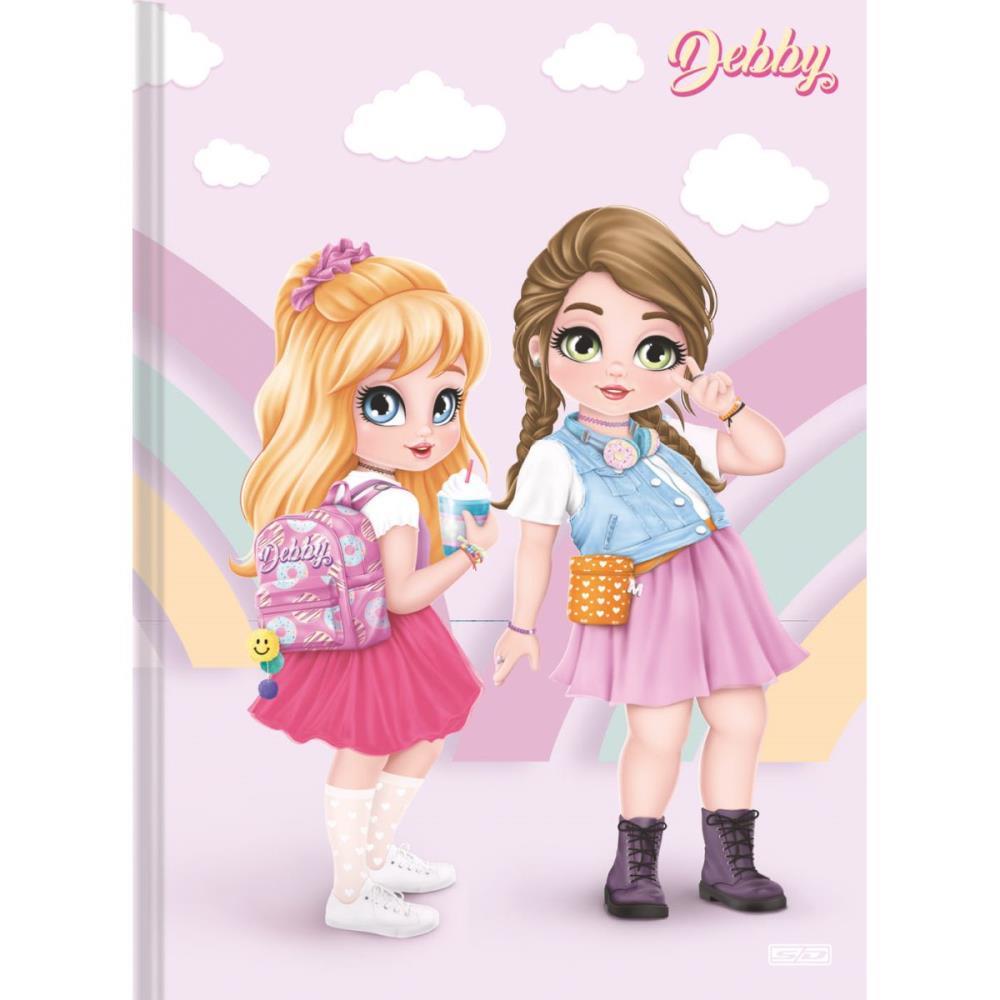 CADERNO BROCHURAO CAPA DURA DEBBY 80F SD INOVACOES PCT.C/05