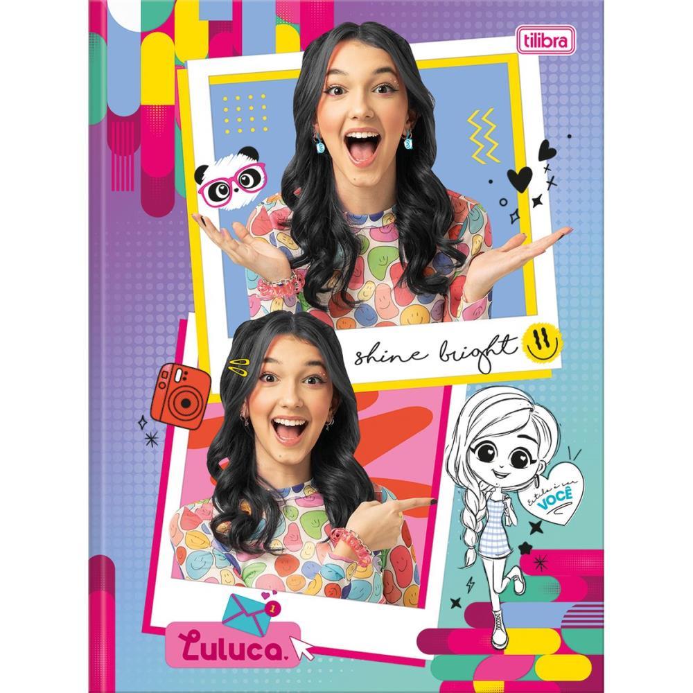CADERNO BROCHURAO CAPA DURA LULUCA 80FLS TILIBRA PCT.C/05