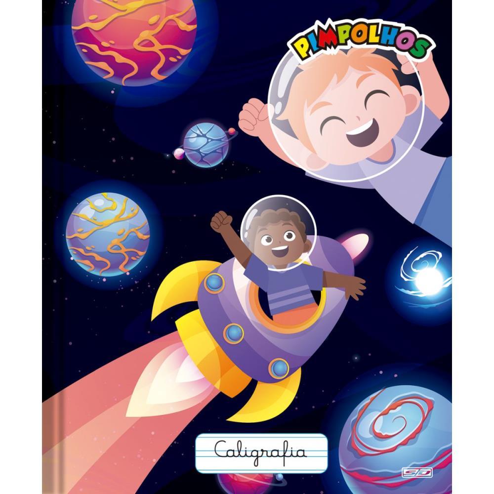 CADERNO CALIGRAFIA CAPA DURA PIMPOLHOS COST.UNIV.40F SD INOVACOES PCT.C/05