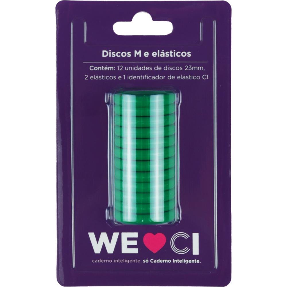 CADERNO INTELIGENTE DISCOS GRANDE 31MM 12DISCOS+ELAST VD CADERNO INTELIGENTE KIT