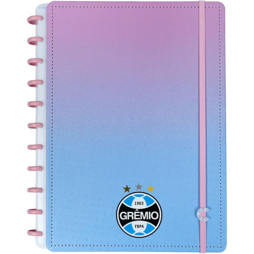 CADERNO INTELIGENTE GRANDE GREMIO IMORTAL ROSA 80FLS CADERNO INTELIGENTE UNIDADE