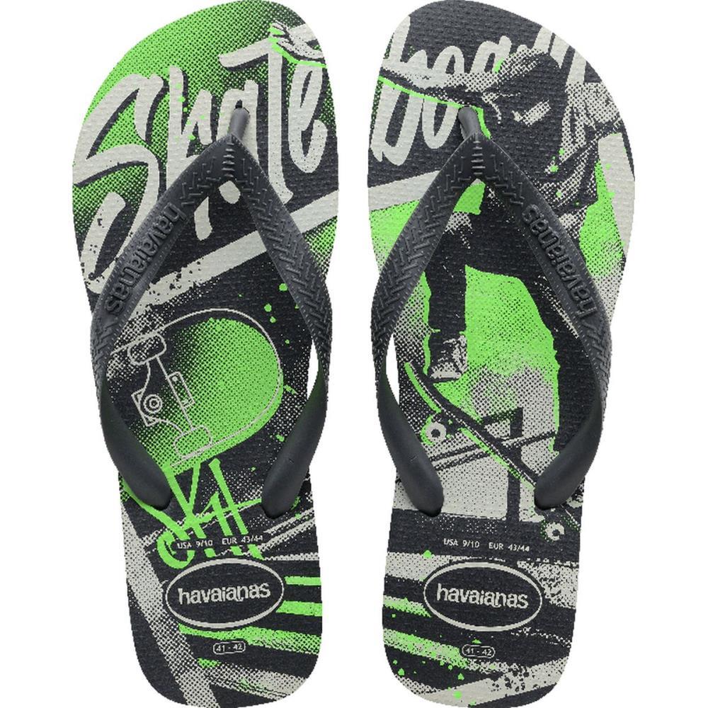 CHINELO HAVAIANAS MASCULINO TOP ATHLETIC 43/4 NOVO GRAFITE HAVAIANAS PAR
