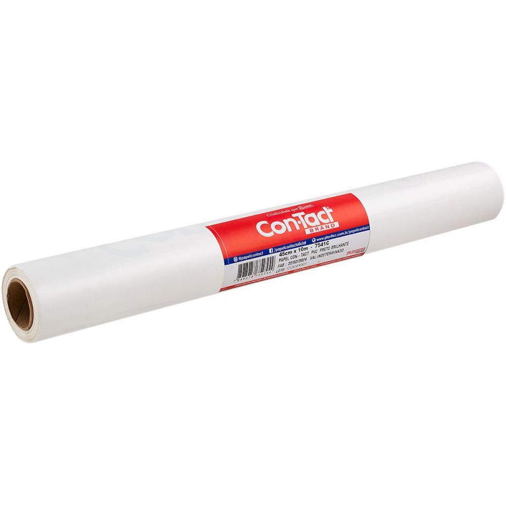 CONTACT LISO 45CMX10M BRILHO BRANCO CONTACT ROLO