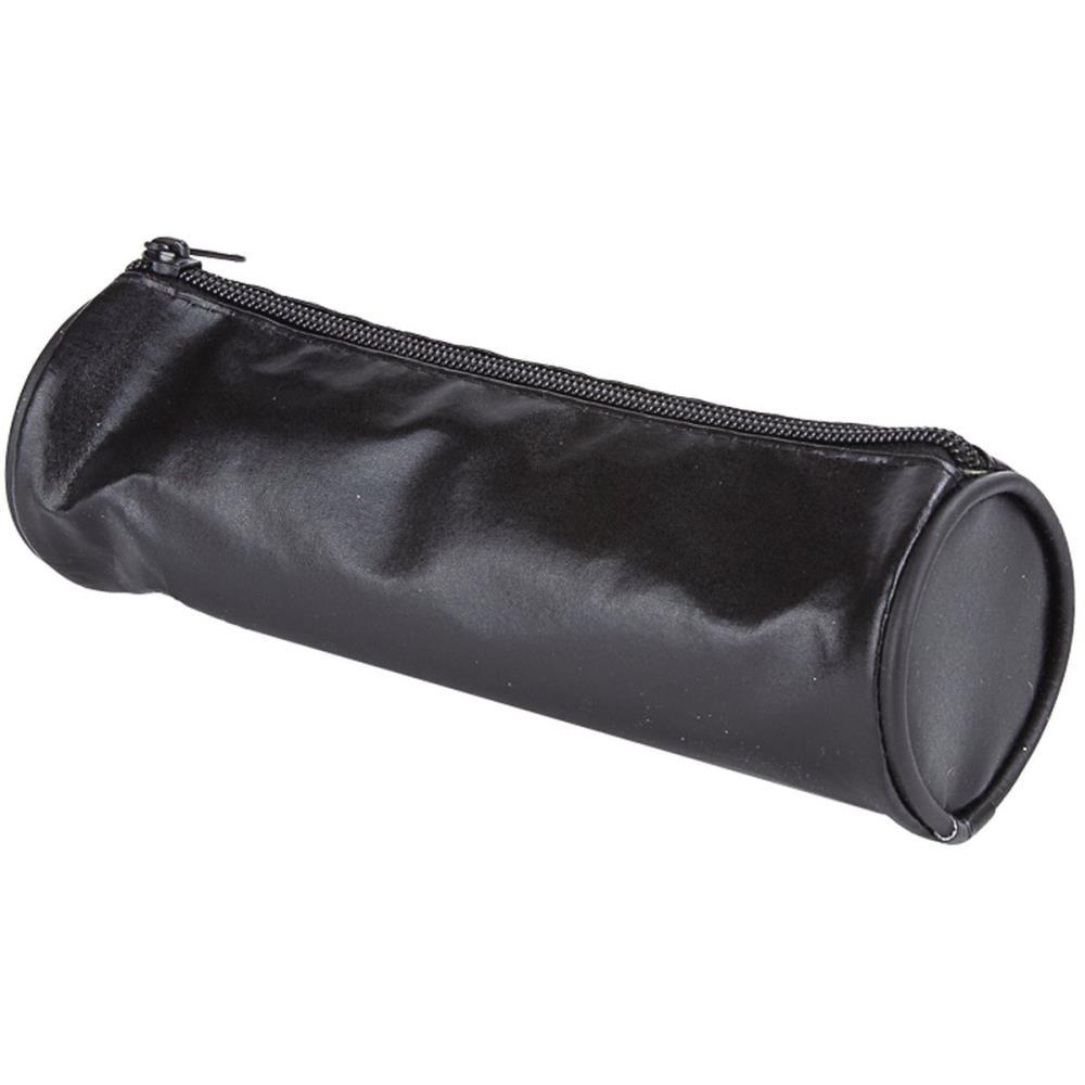 ESTOJO SIMPLES PVC REDONDO PRETO RIO DE OURO UNIDADE