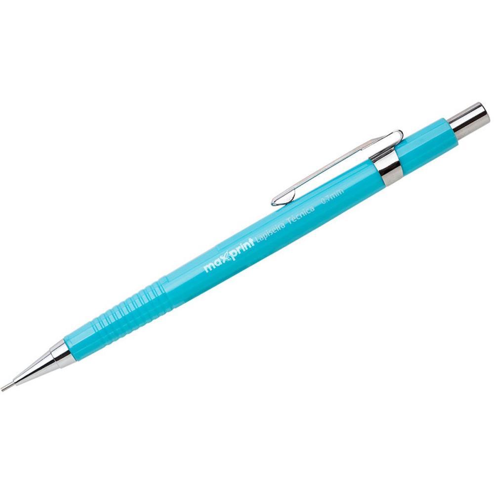 LAPISEIRA 0.7MM TECNICA METALICA AZUL MAXPRINT CX.C/12