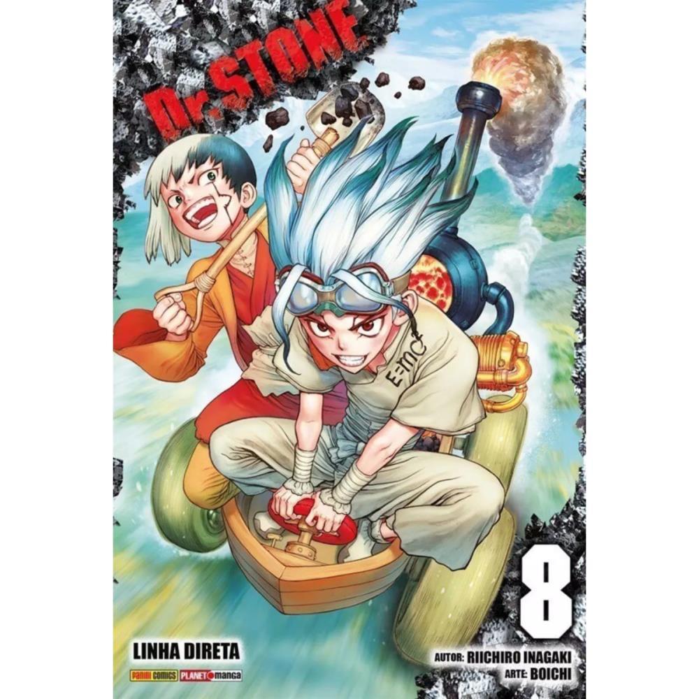 LIVRO MANGA DR. STONE N.08 PANINI UNIDADE
