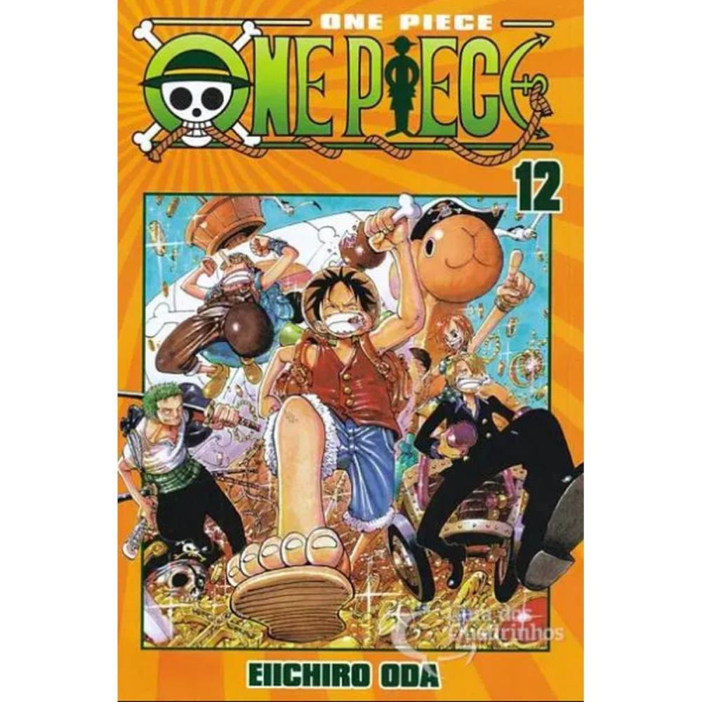 LIVRO MANGA ONE PIECE N.12 PANINI UNIDADE