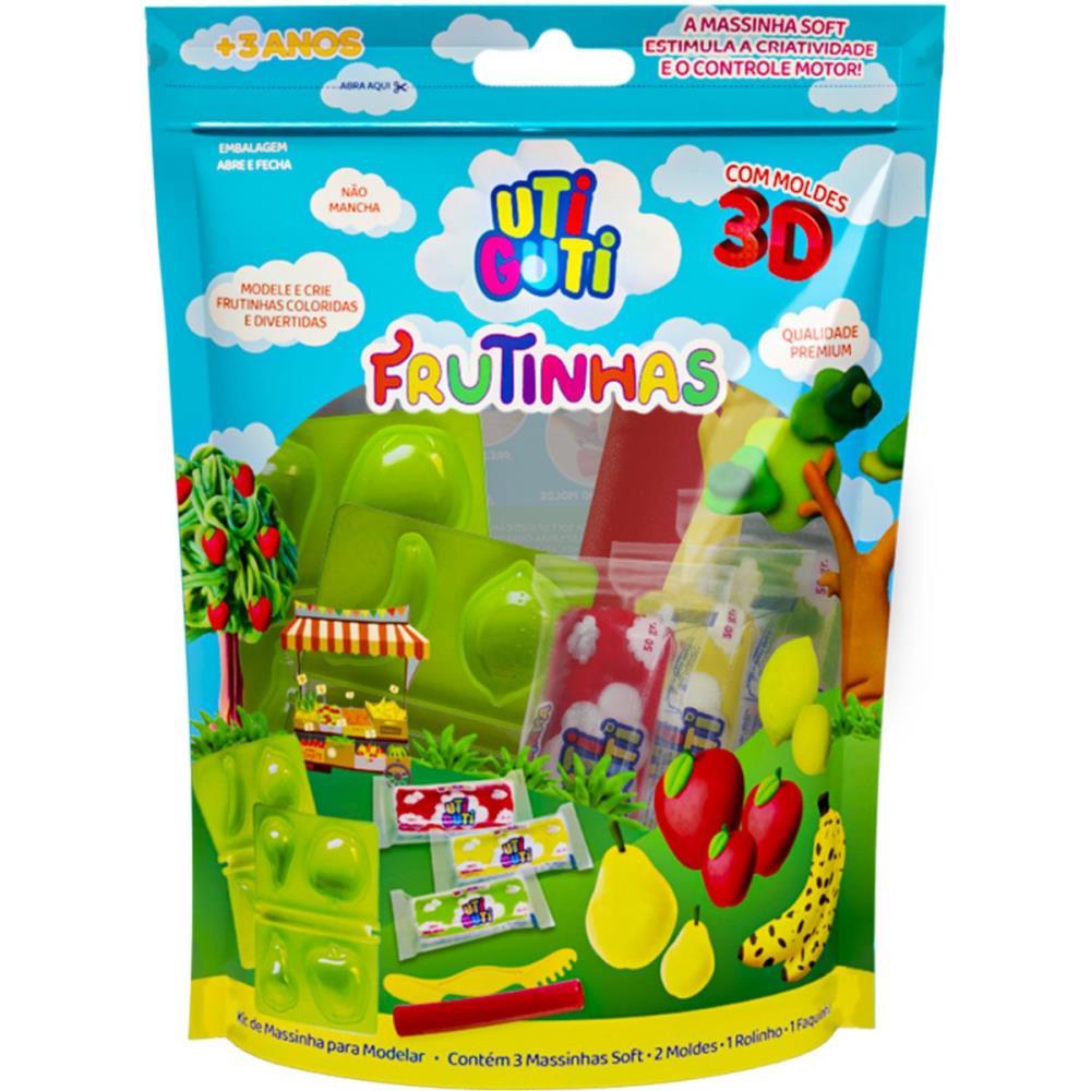 MASSA PARA MODELAR CRIATIVA KIT FRUTINHAS UTIGUTI 7PCS FILA CANSON UNIDADE