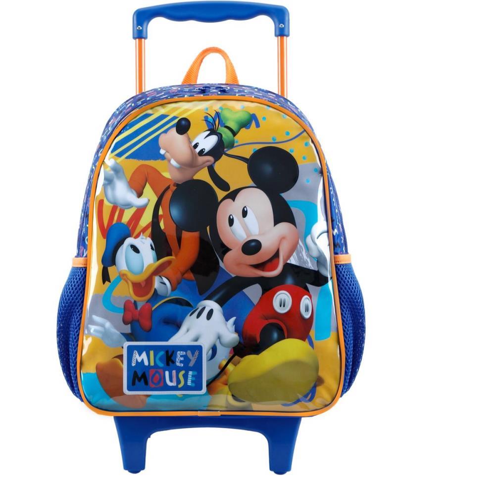MOCHILA INFANTIL COM RODINHA MICKEY X1 XERYUS UNIDADE