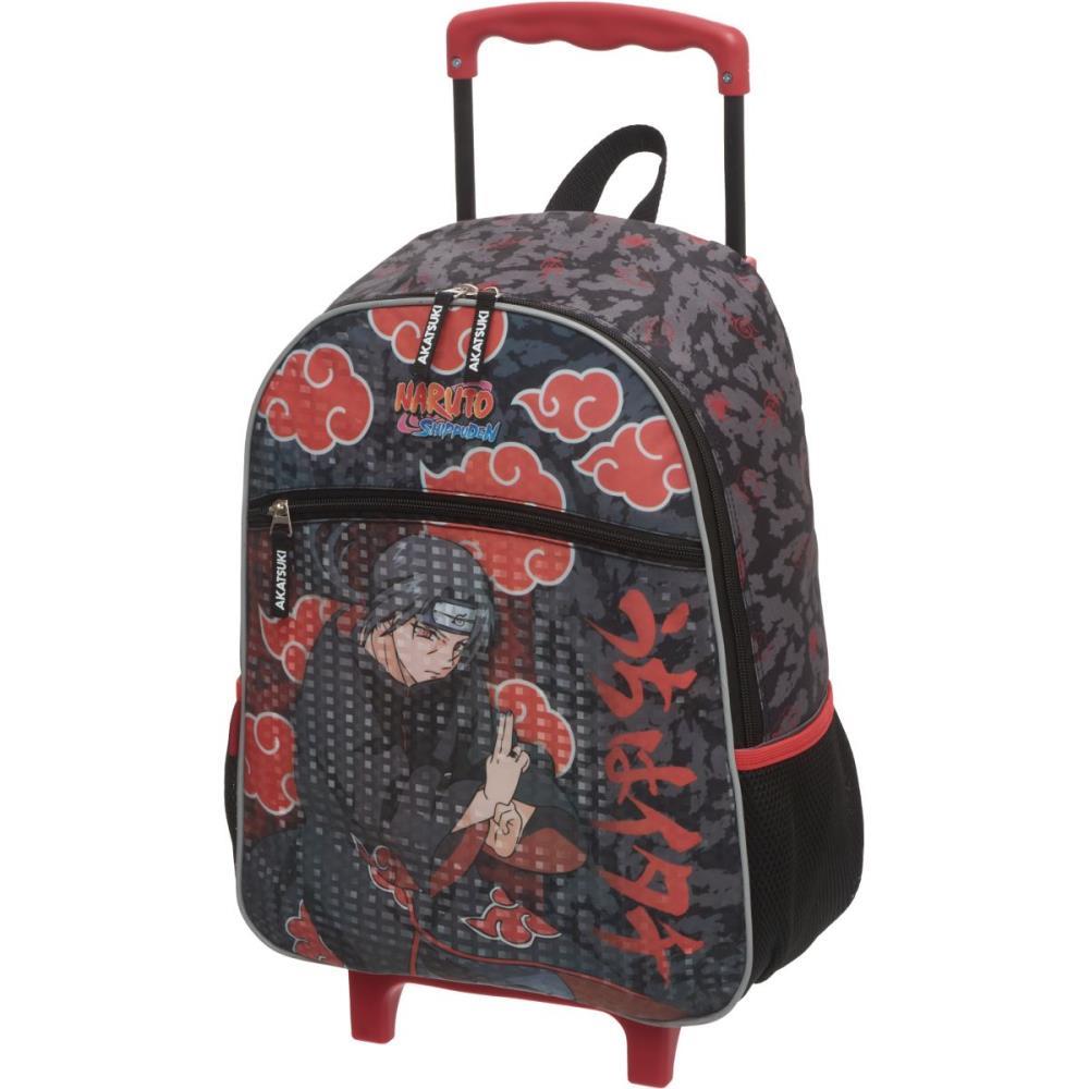 MOCHILA INFANTIL COM RODINHA NARUTO ITACHI PACIFIC UNIDADE