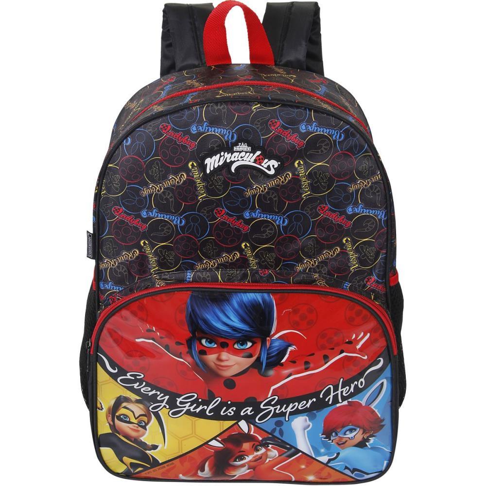 MOCHILA INFANTIL MIRACULOUS MAX G DERMIWIL UNIDADE