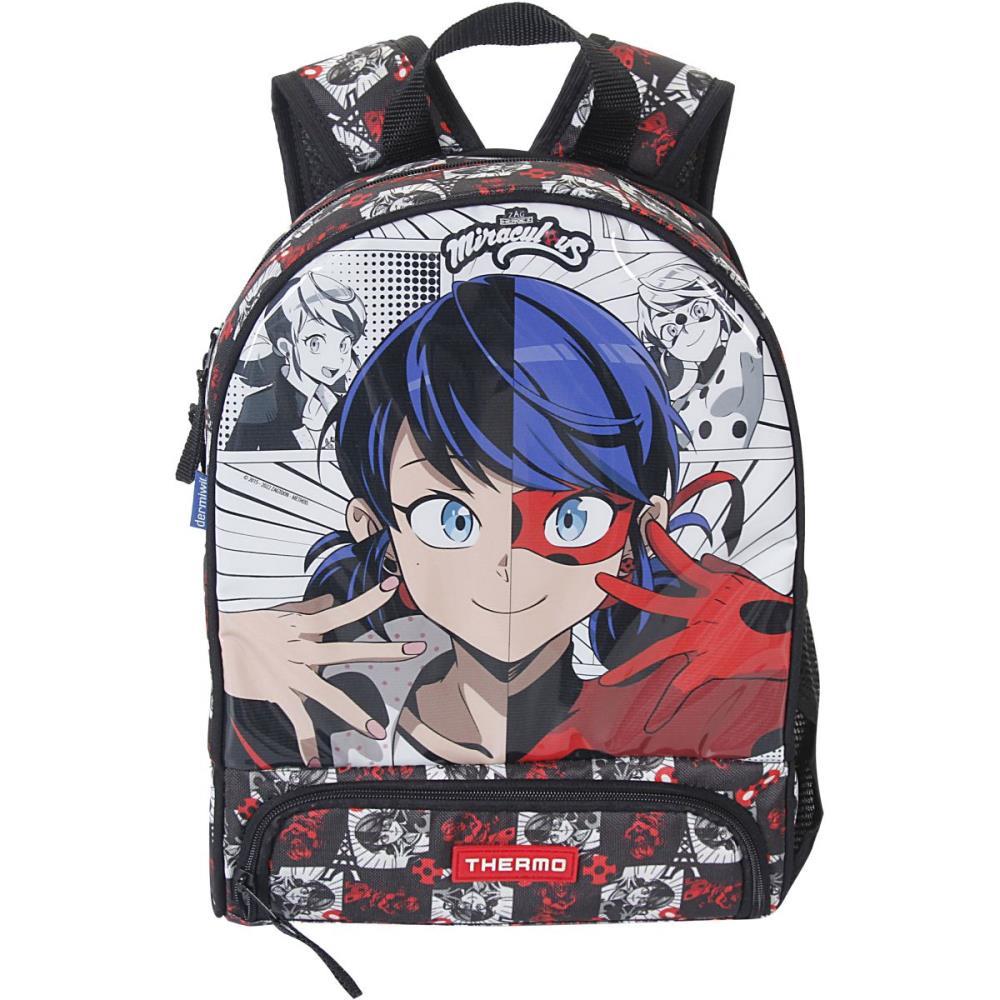 MOCHILA INFANTIL MIRACULOUS THERMO M DERMIWIL UNIDADE