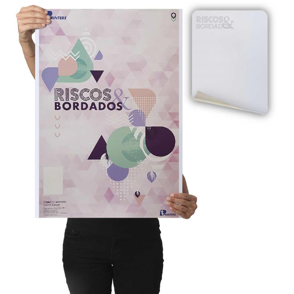 PAPEL CARBONO PARA COSTURA RISCOS E BORDADOS BRANCO PRINTERS CX.C/100