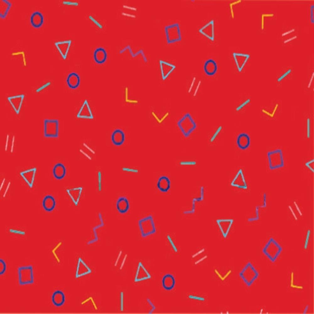 PAPEL PRESENTE BOBINA COUCHE 60CM.MOD. 176 DESENHOS V.M.P. BO-100MTS