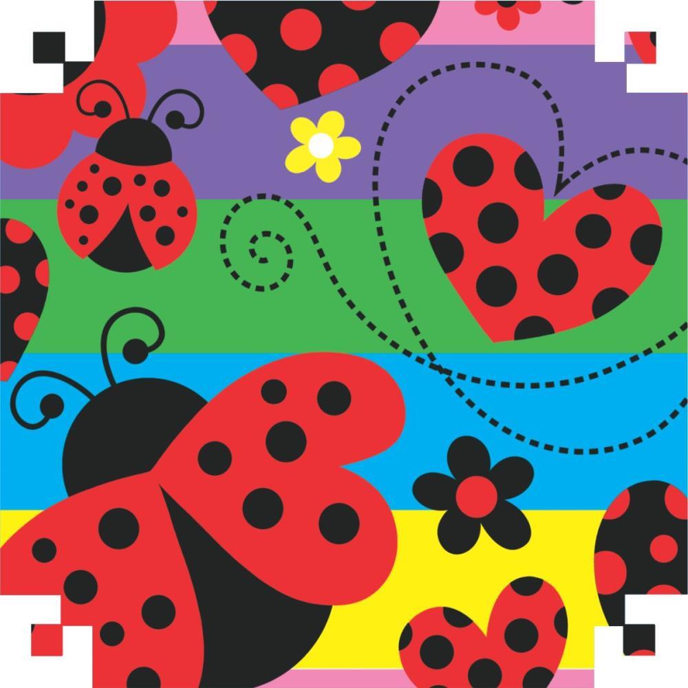 PAPEL PRESENTE BOBINA COUCHE 60CM.MOD.231 JOANINHA 2 V.M.P. BO-100MTS