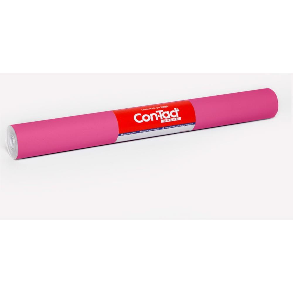 PLASTICO ADESIVO 45CMX10M OPACO PINK CONTACT ROLO
