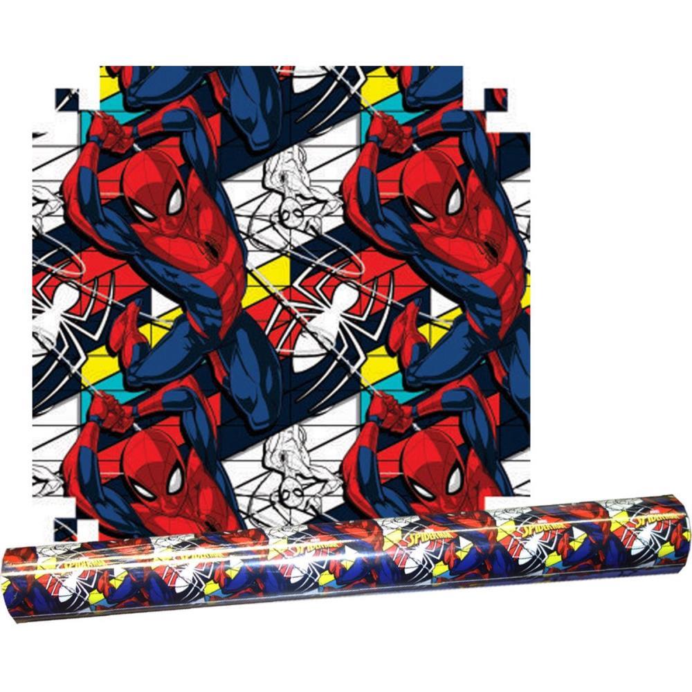 PLASTICO ADESIVO 45CMX10M SPIDER-MAN PVC V.M.P. ROLO