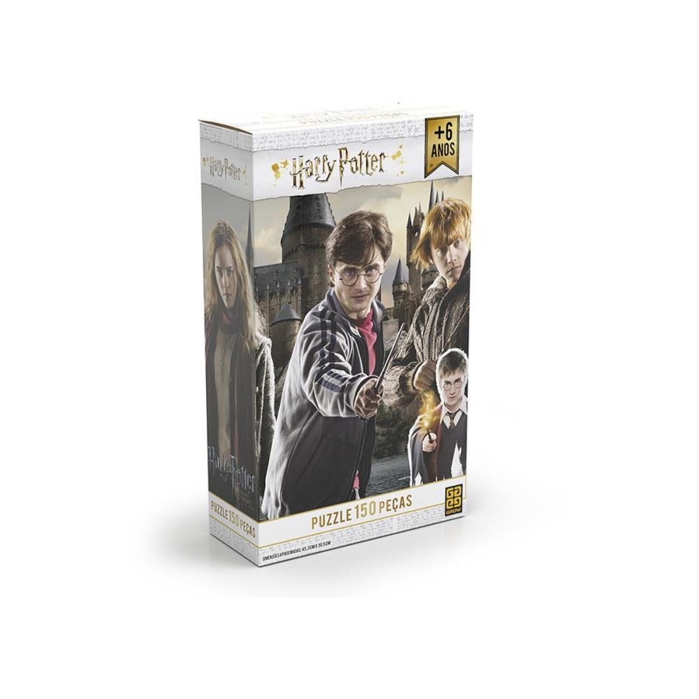 QUEBRA-CABECA CARTONADO HARRY POTTER 150 PCS GROW UNIDADE