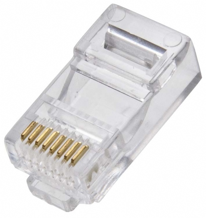 Conector Macho Rj45 Amp