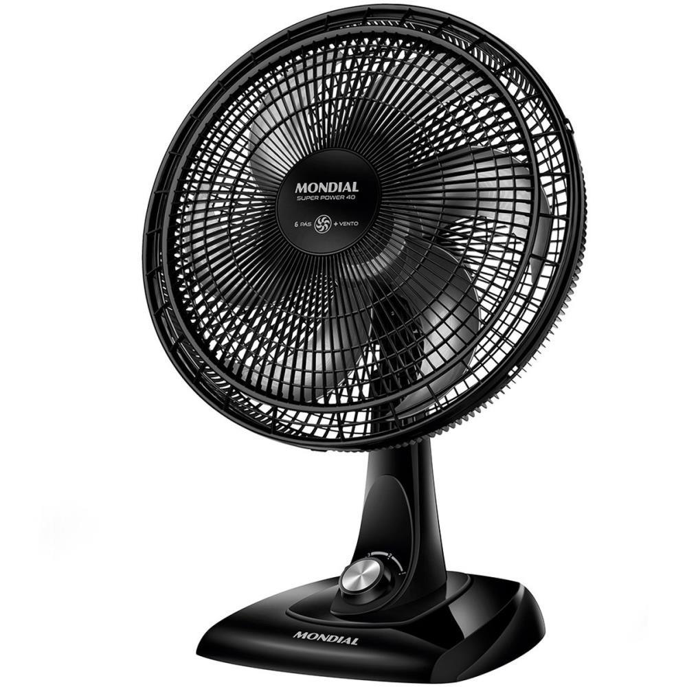 VENTILADOR MESA SUPER POWER 220V 40CM PTO MONDIAL UNIDADE