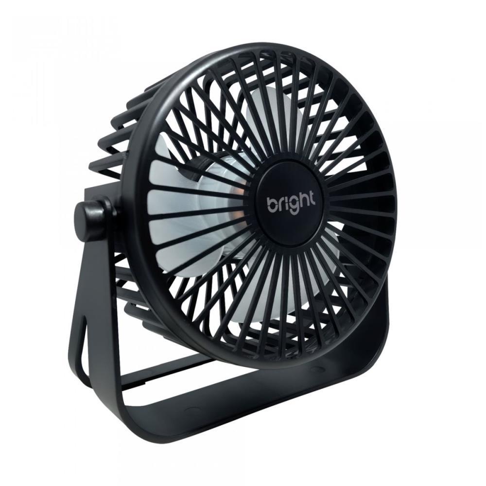 VENTILADOR USB PRETO MINI BRIGHT UNIDADE