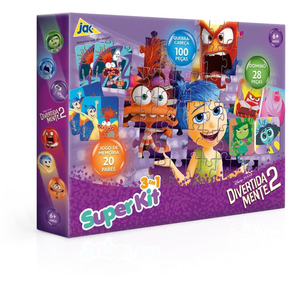 QUEBRA-CABECA CARTONADO DIVERTIDAMENTE 3EM1 DOMINO/JG TOYSTER UNIDADE