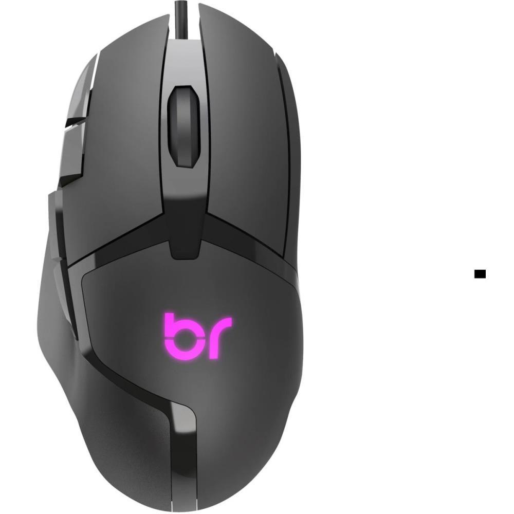 MOUSE OPTICO USB GAMER OCTANE 7200DPI BRIGHT UNIDADE