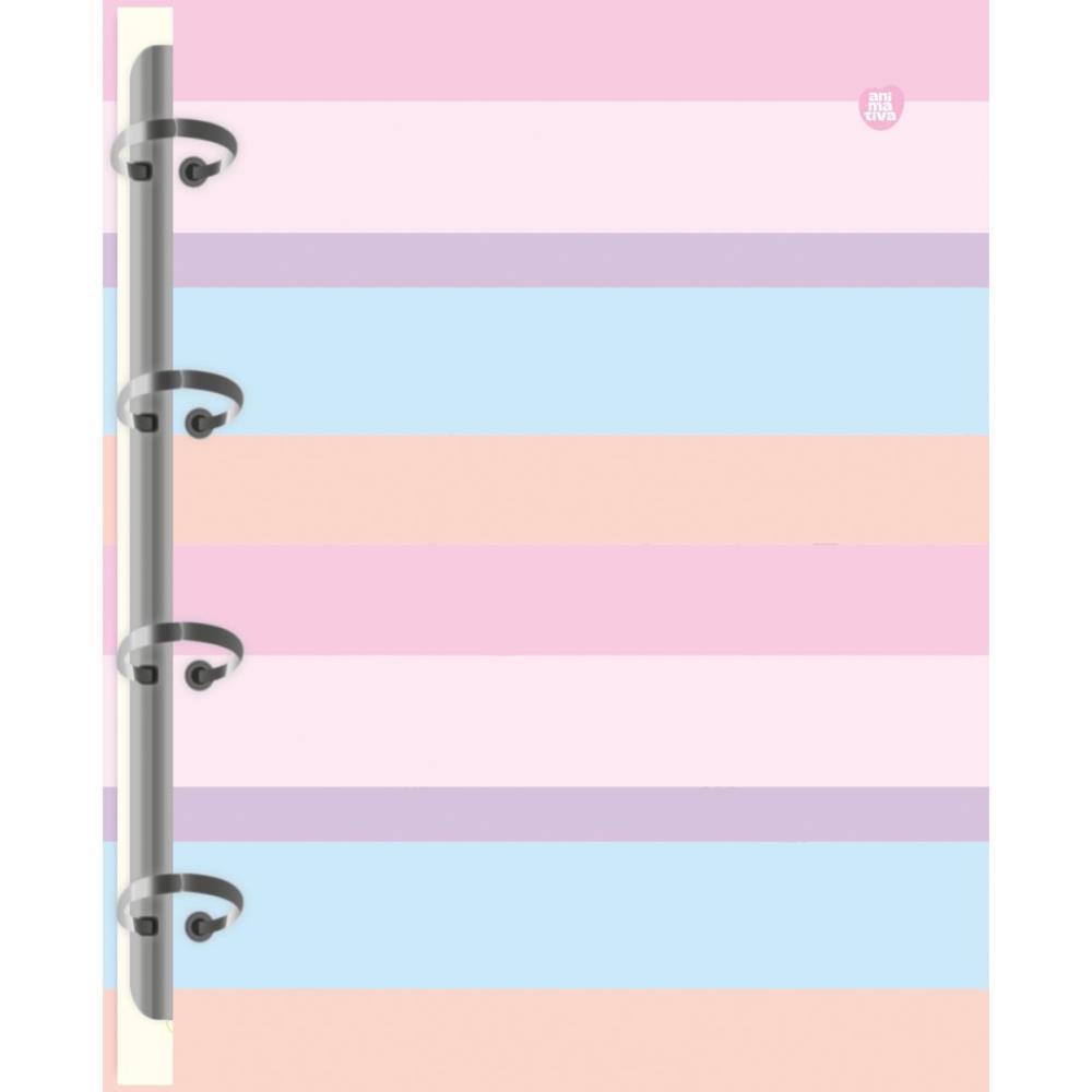 CADERNO ARGOLADO CRISTALES 160F SD/ANIMATIVA UNIDADE