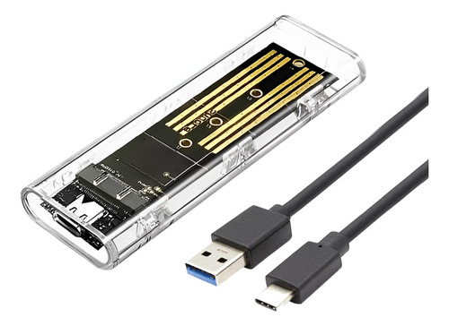 Case Ssd M.2 Nvme e Sata Ngff Pcie p/ Usb 3.1 Gaveta 10Gbps Import