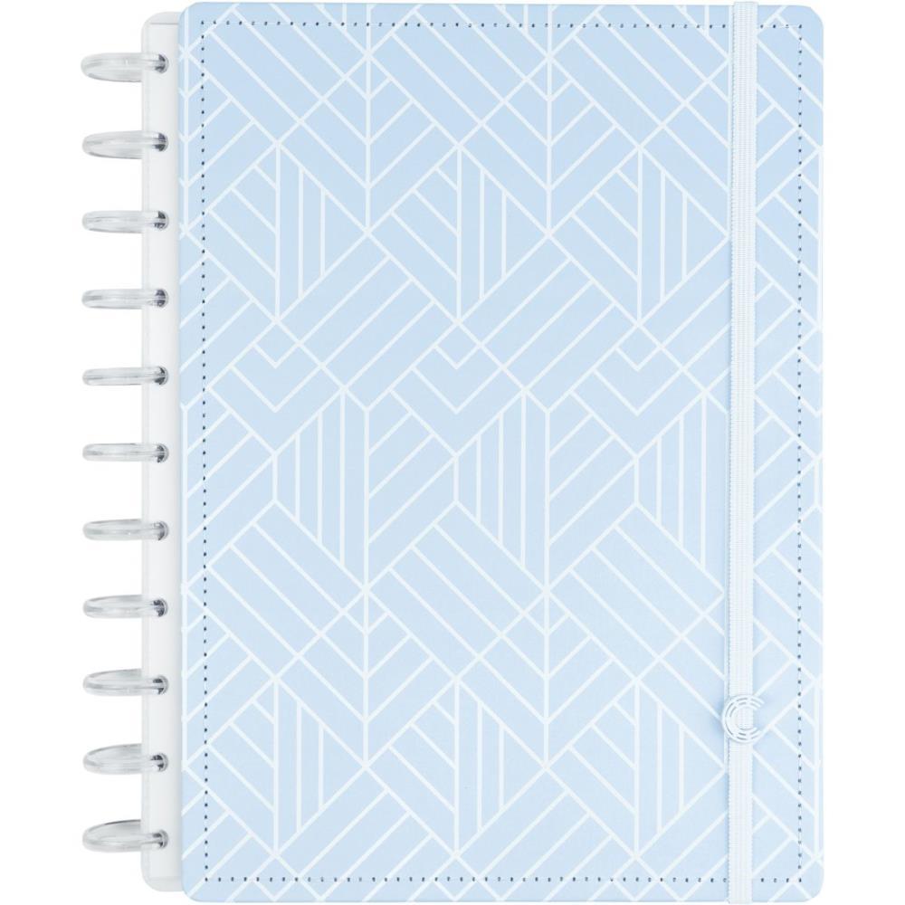CADERNO INTELIGENTE GRANDE G+ ICE BLUE 140FLS CADERNO INTELIGENTE UNIDADE