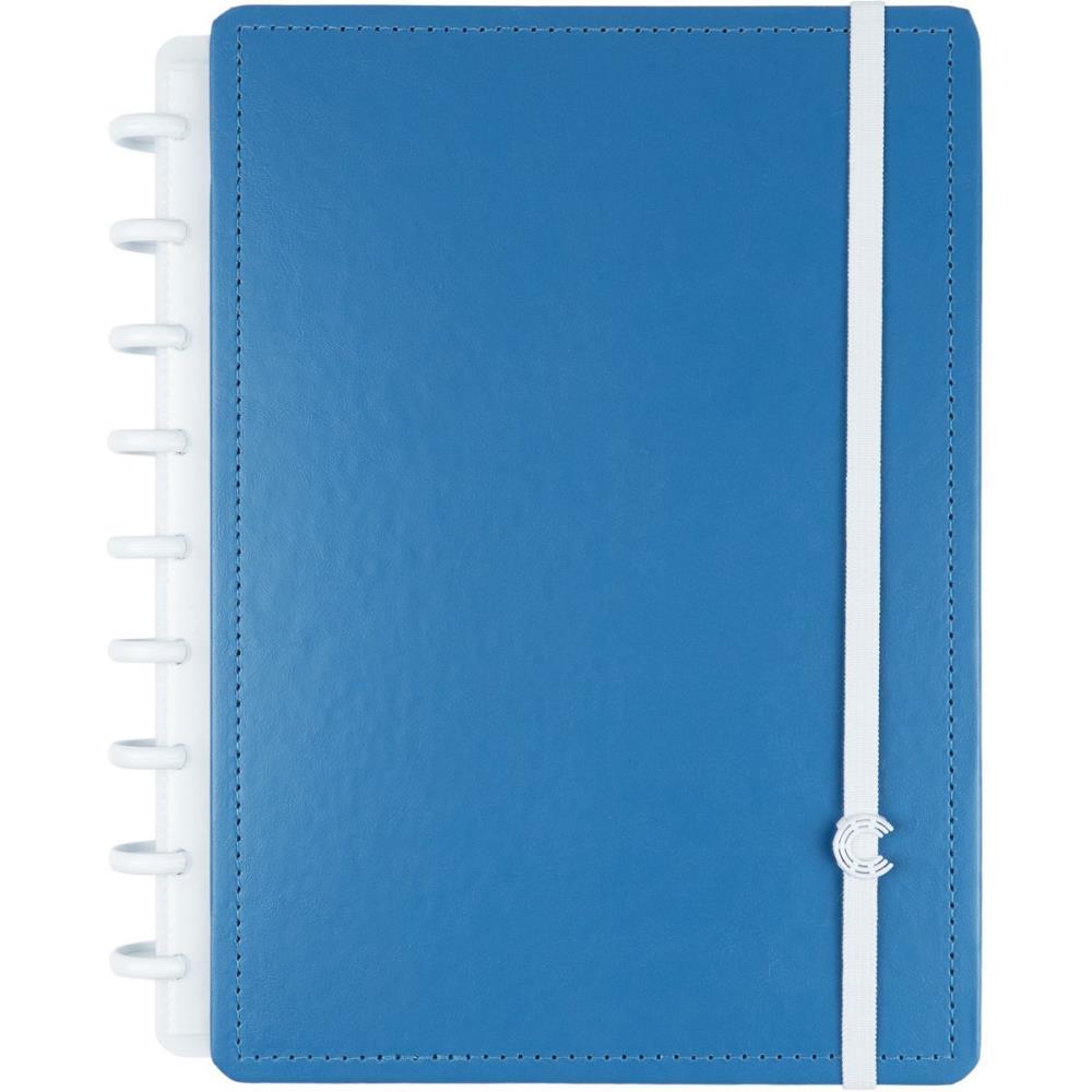 CADERNO INTELIGENTE MEDIO DEEP BLUE 80FLS CADERNO INTELIGENTE UNIDADE