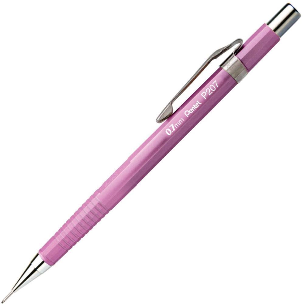 LAPISEIRA 0.7MM METALIZADA ROSA PENTEL CX.C/06