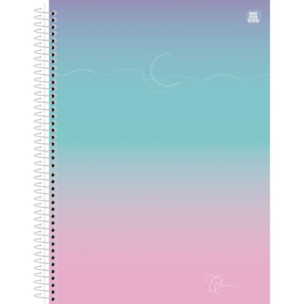 CADERNO 10X1 CAPA DURA CLEAN 160F SD INOVACOES UNIDADE