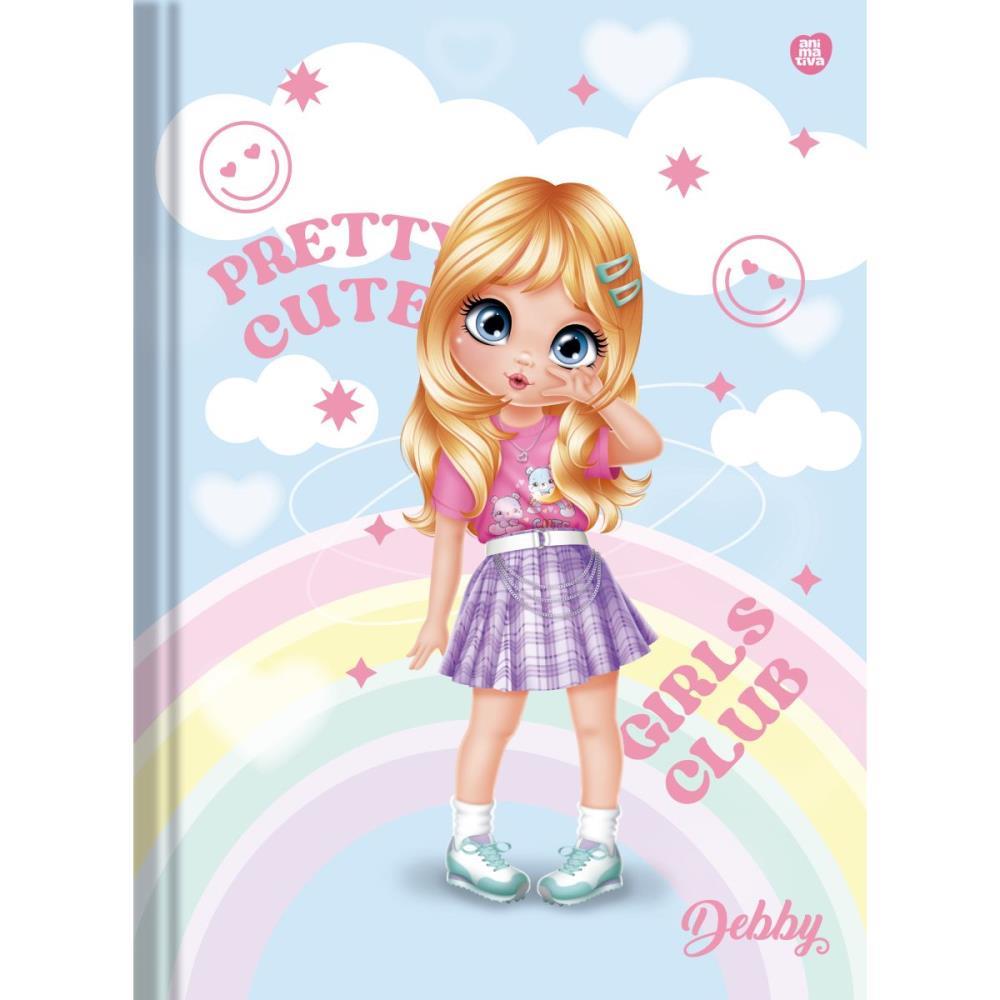 CADERNO BROCHURA 1/4 CAPA DURA DEBBY 80F SD INOVACOES UNIDADE