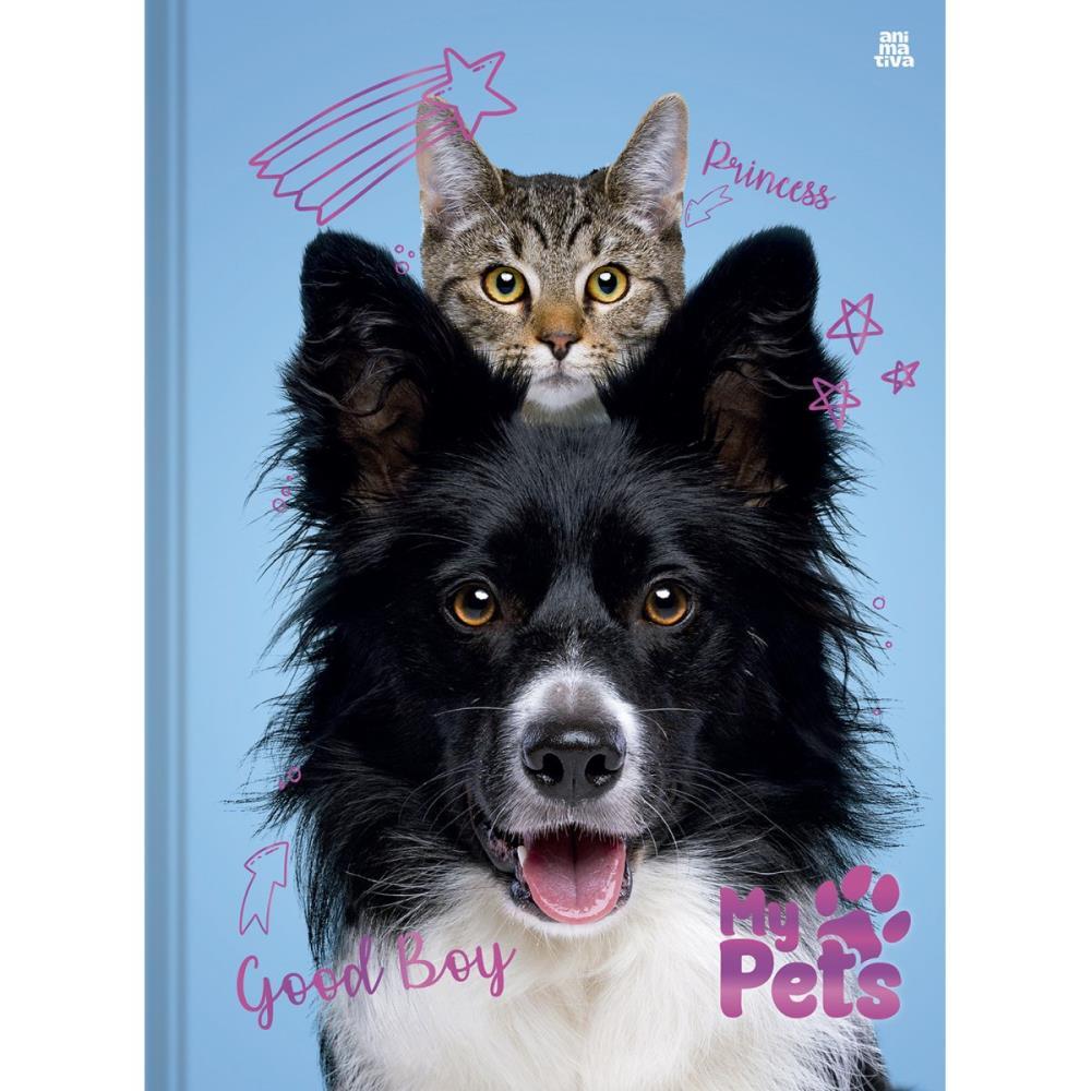 CADERNO BROCHURAO CAPA DURA MY PETS 80F SD INOVACOES UNIDADE