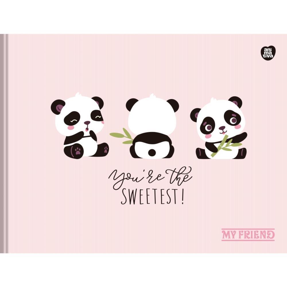 CADERNO CALIGRAFIA CAPA DURA MY FRIEND 48F SD INOVACOES UNIDADE