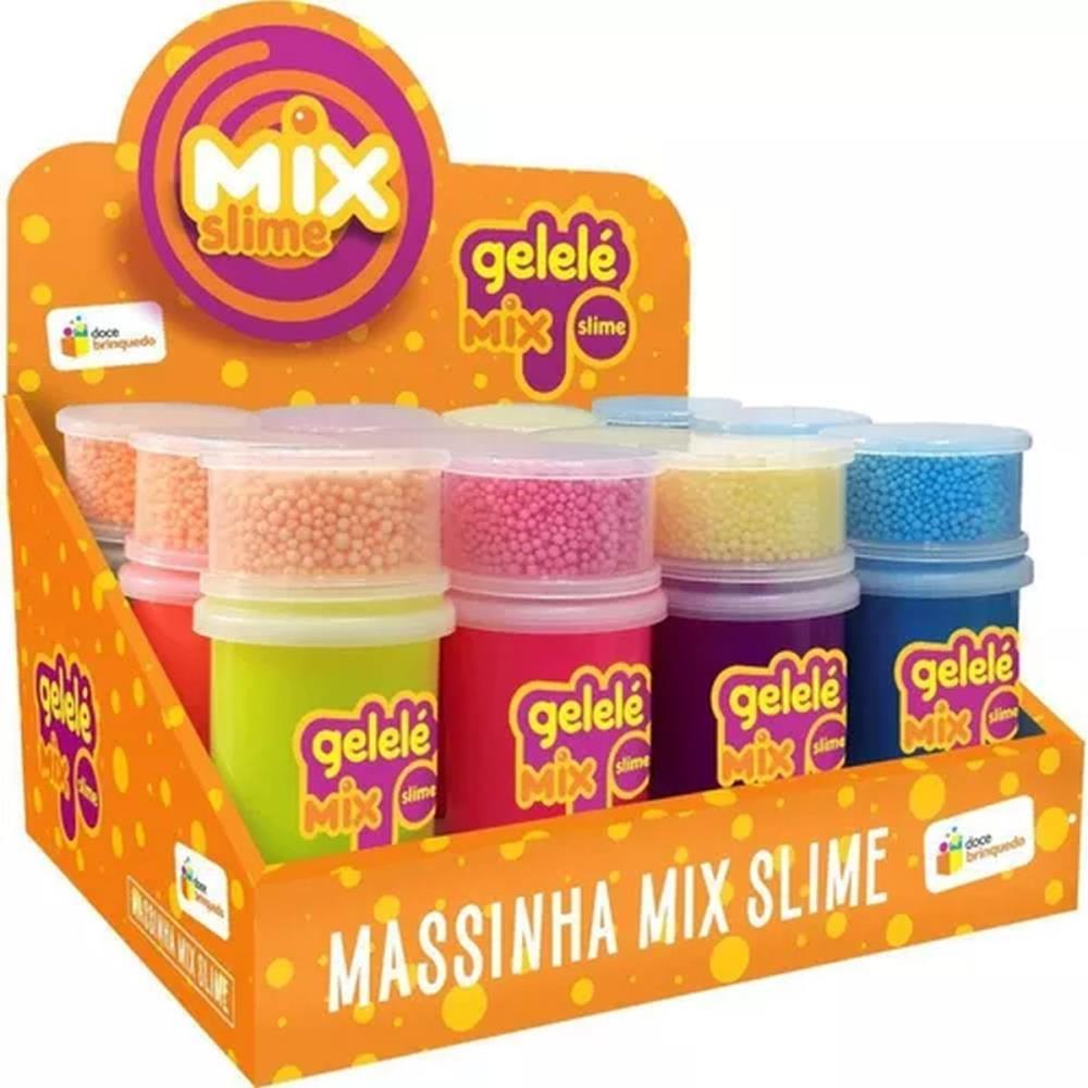 SLIME GELELE MIX FOAM 153G DOCE BRINQUEDO UNIDADE