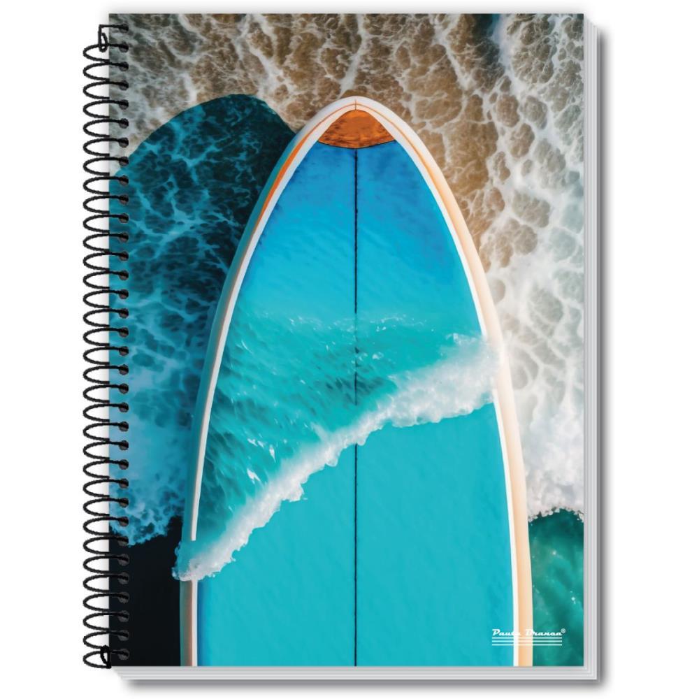 CADERNO 10X1 CAPA DURA UP 160FLS. PAUTA BRANCA UNIDADE