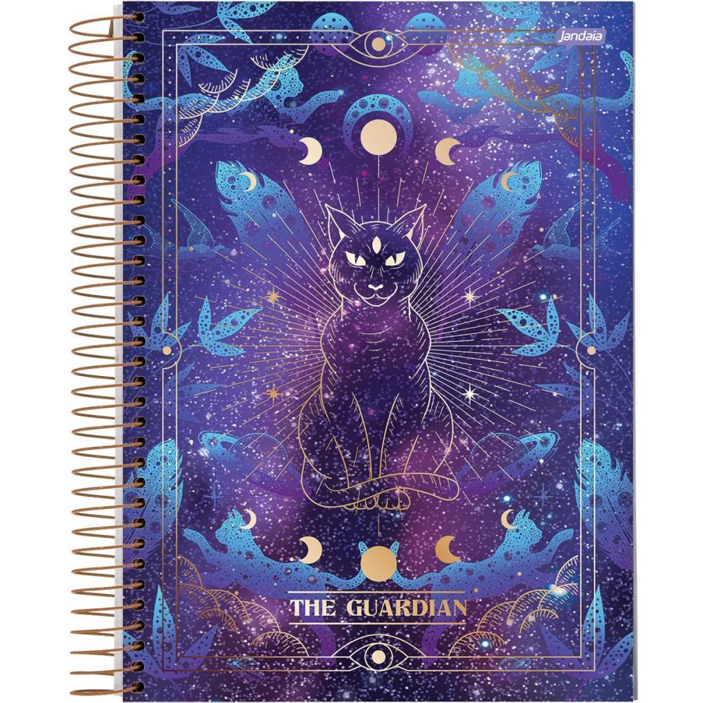 CADERNO 10X1 CAPA DURA MYSTIC 160FLS. JANDAIA UNIDADE