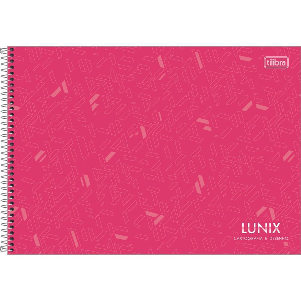 CADERNO DESENHO UNIV CAPA DURA LUNIX ESPIRAL 60FLS. TILIBRA UNIDADE