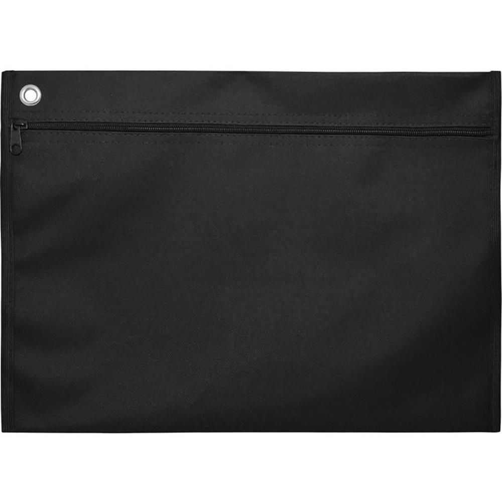 PASTA MALOTE NYLON 30X40CM PRETA VERTICAL REFLEX UNIDADE