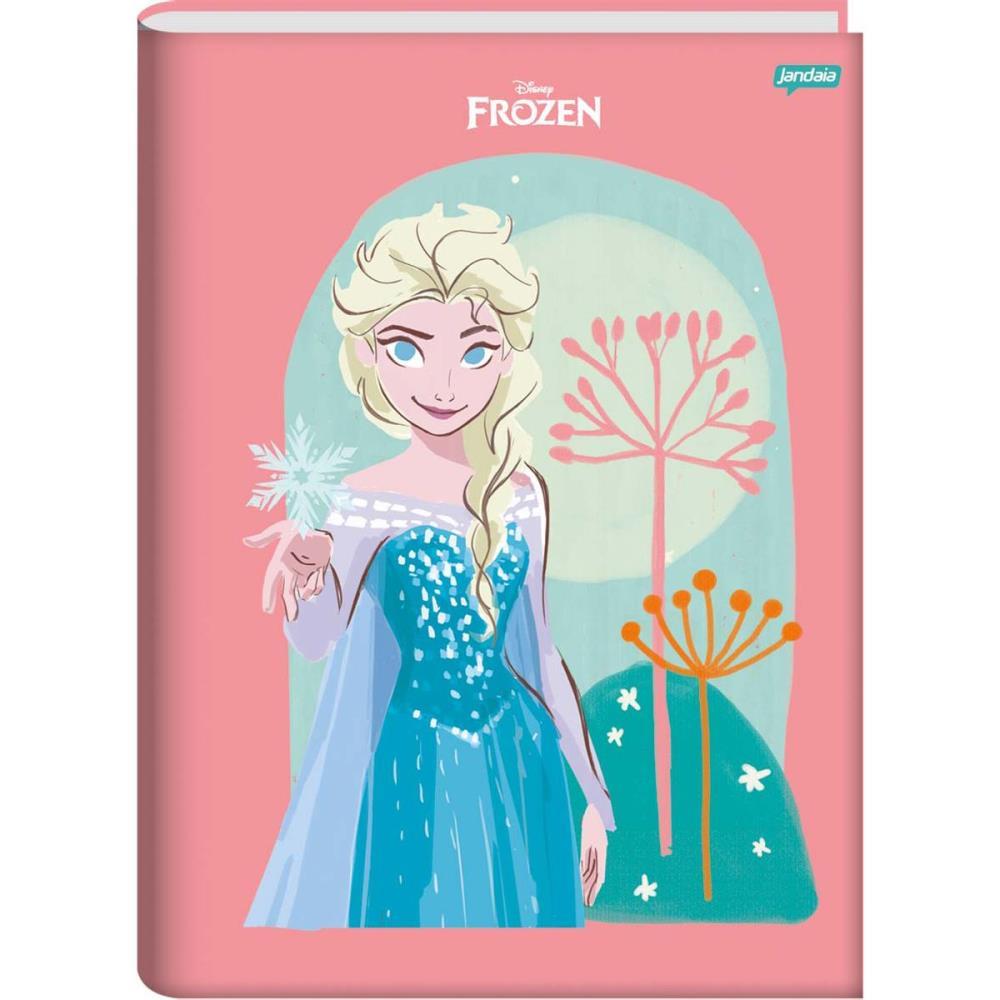 CADERNO BROCHURAO CAPA DURA FROZEN 80FLS. JANDAIA UNIDADE