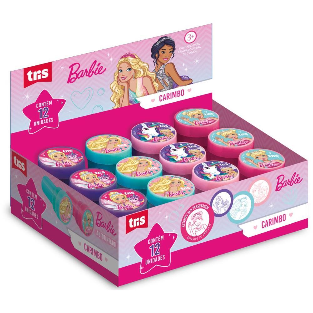 CARIMBO PEDAGOGICO BARBIE4 MODELOS SORTIDOS SUMMIT UNIDADE
