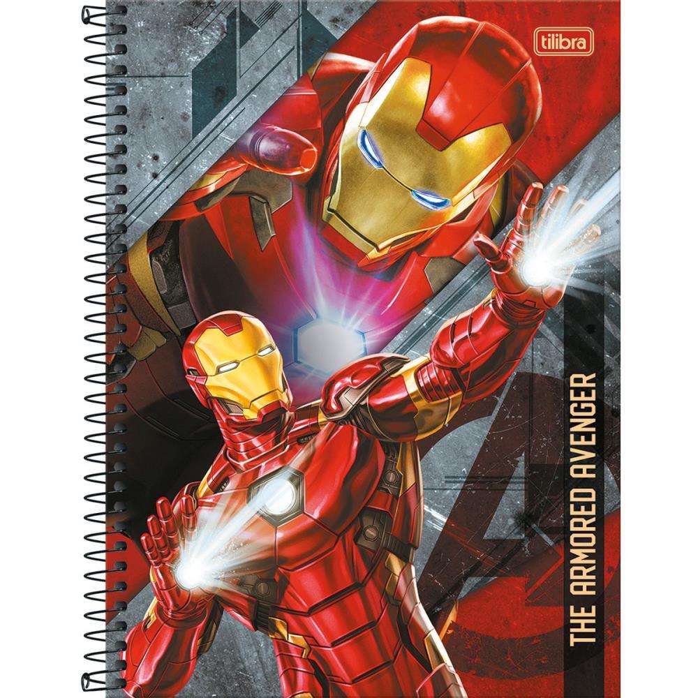 CADERNO 01X1 CAPA DURA AVENGERS 80FLS. TILIBRA UNIDADE