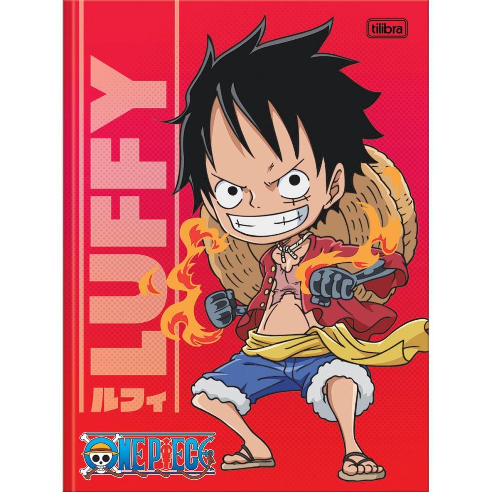 CADERNO BROCHURAO CAPA DURA ONE PIECE 80FLS. TILIBRA UNIDADE