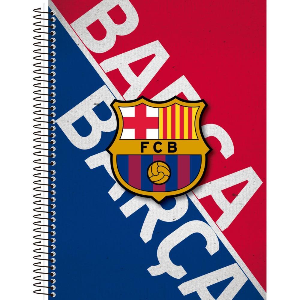 CADERNO 01X1 CAPA DURA BARCELONA 80F SD/ANIMATIVA UNIDADE